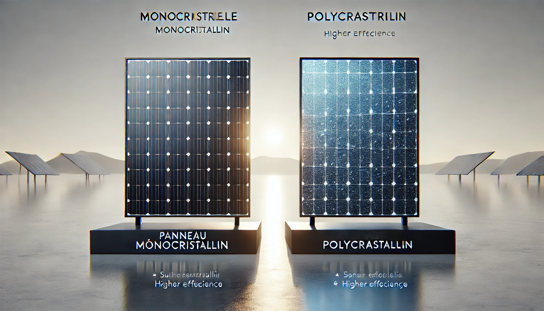 Différences monocristallins VS polycristallins : Quelles sont les avantages et inconvénients de ces deux types de panneaux photovoltaïques ?